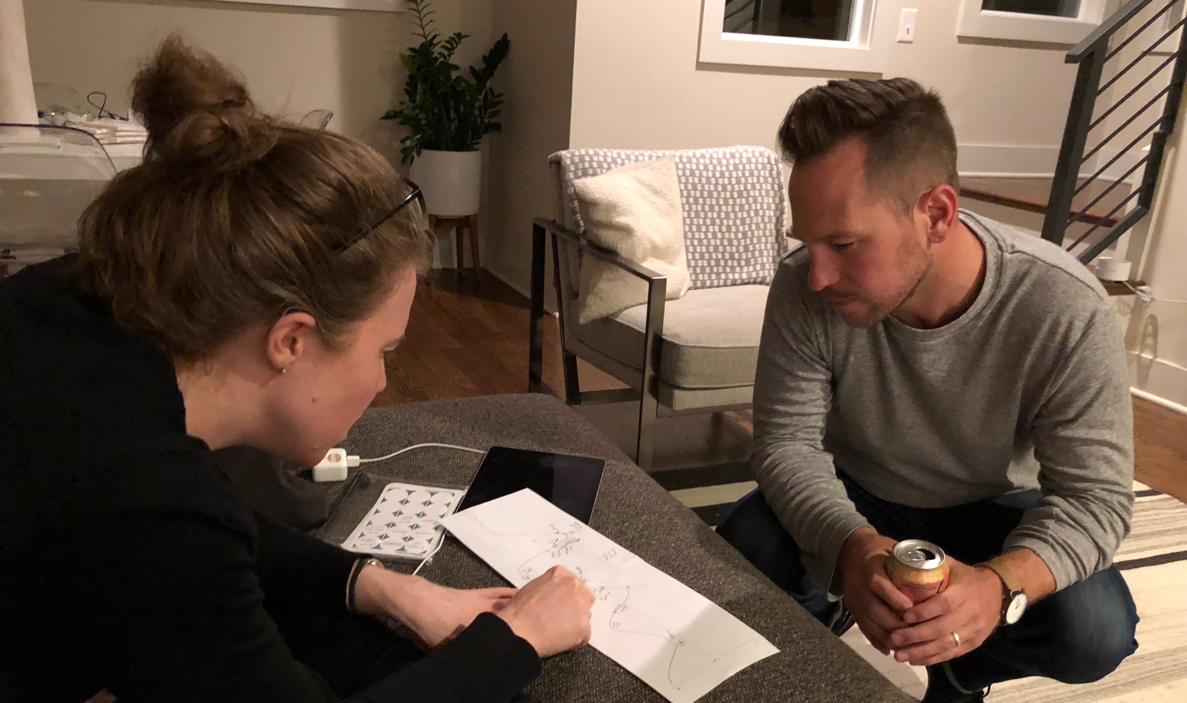 Design and Insights team conducting ethnographic research about Type 2 Diabetes in Nashville, Tennessee.