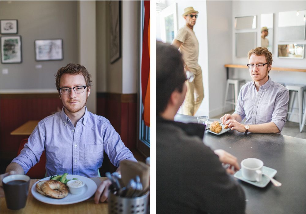Once Rasmus leaves home, he grabs a quick breakfast and cranks out some morning work at one of his neighborhood haunts (typically Craftsman and Wolves or Dolores Park Cafe). He then takes a mid-morning shuttle from the Mission district to Dropbox HQ in downtown’s SoMA neighborhood.