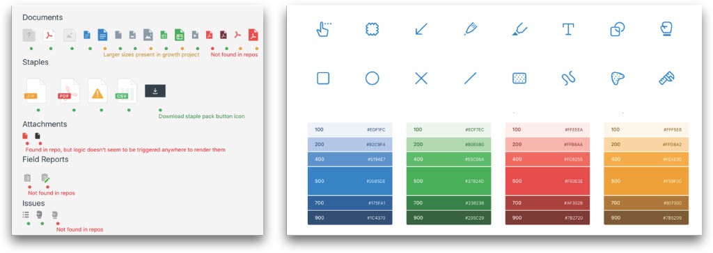 A peek into PlanGrid’s design system components